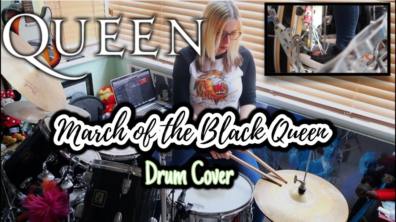 Queen|| March of the Black Queen Drum Cover