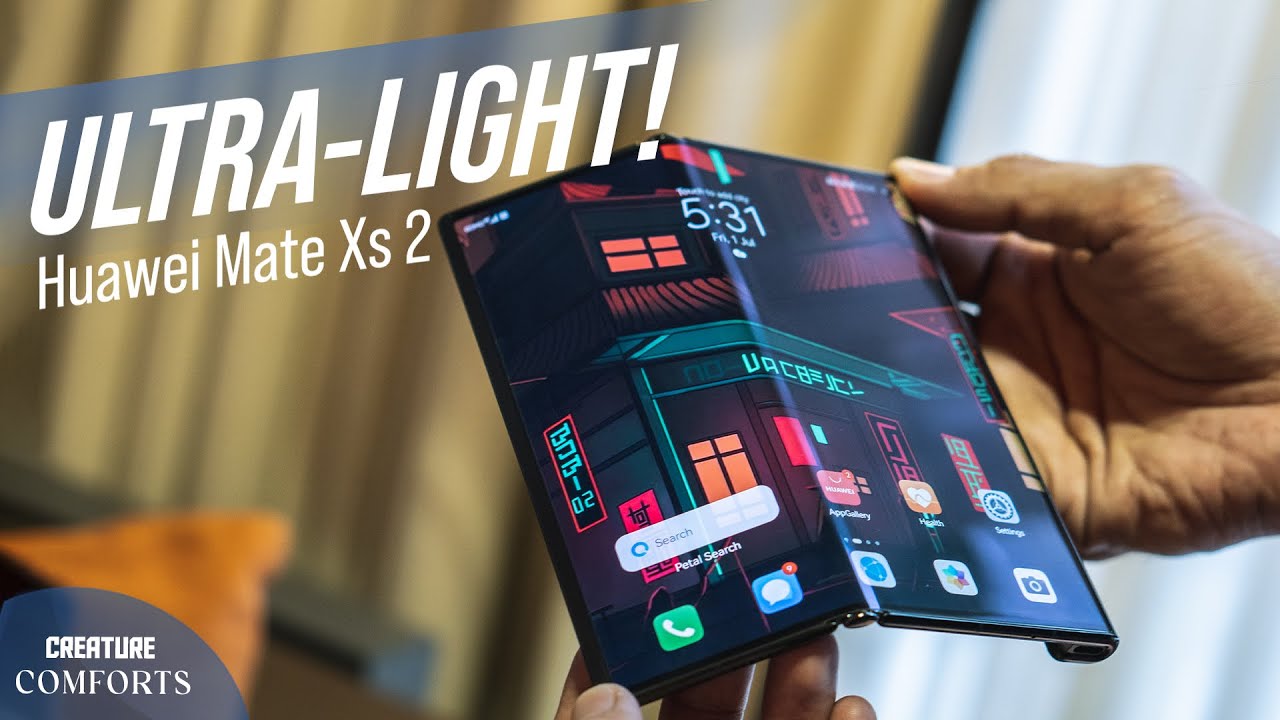 Huawei Mate Xs 2: сверхлегкий, сверхтонкий и сверхпрочный!
