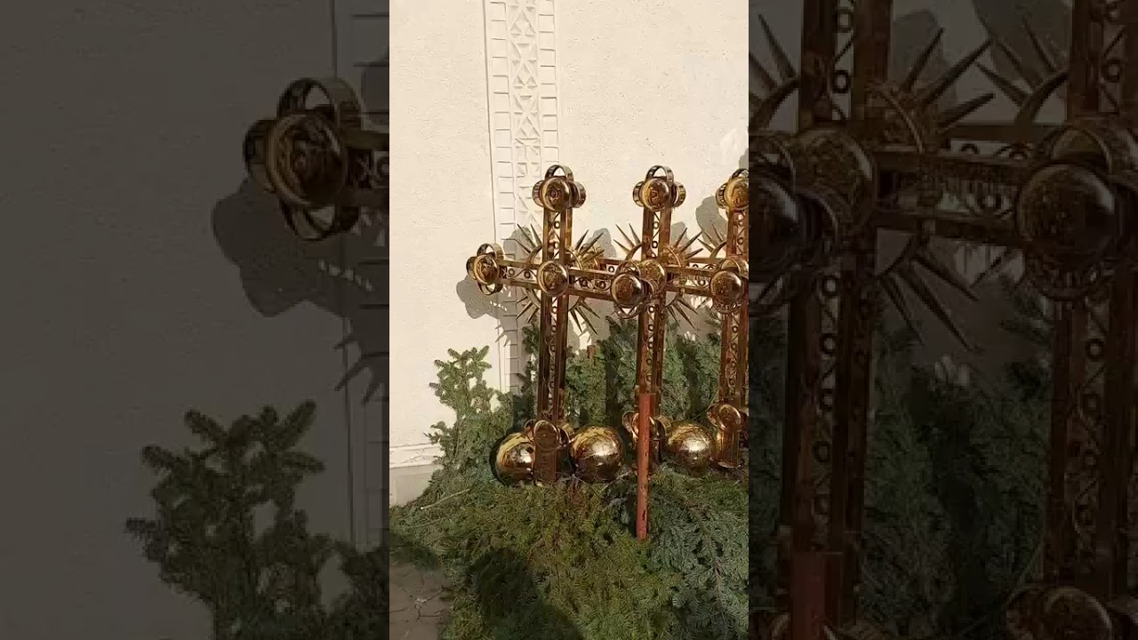 Slujba de Sfințirea Crucilor, biserica Răucești NT.2026 😇🙏✝️