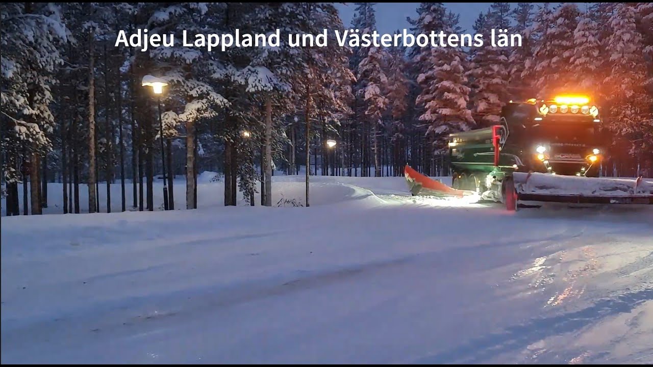 Västerbottens län adjeu Lappland - Winter Camping / Land Rover NEW Defender