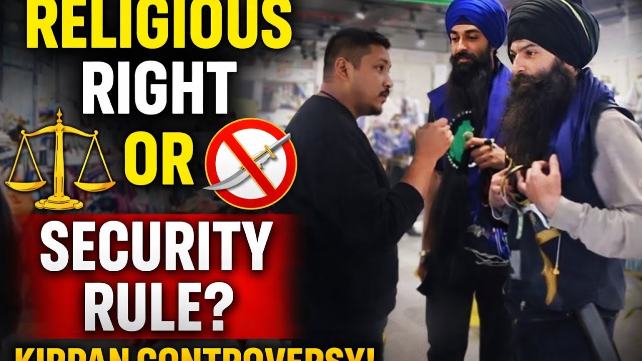 Kirpan Entry Row at Zudio &mdash; Religious Right or Security Rule?