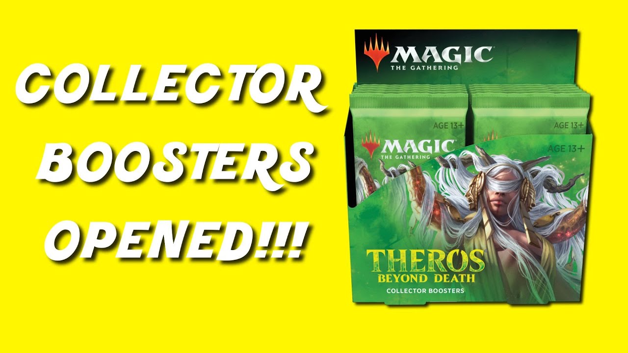 THEROS BEYOND DEATH COLLECTOR BOOSTERS OPENED!!! - INSANE PACK!!!!!!!!!!!!!!!!!!!!!!!!!!!