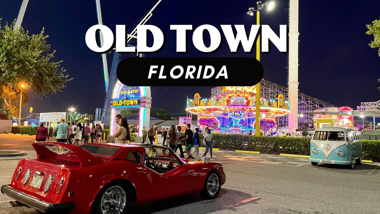 Florida Walking Tour - Old Town, Kissimmee | August 2023