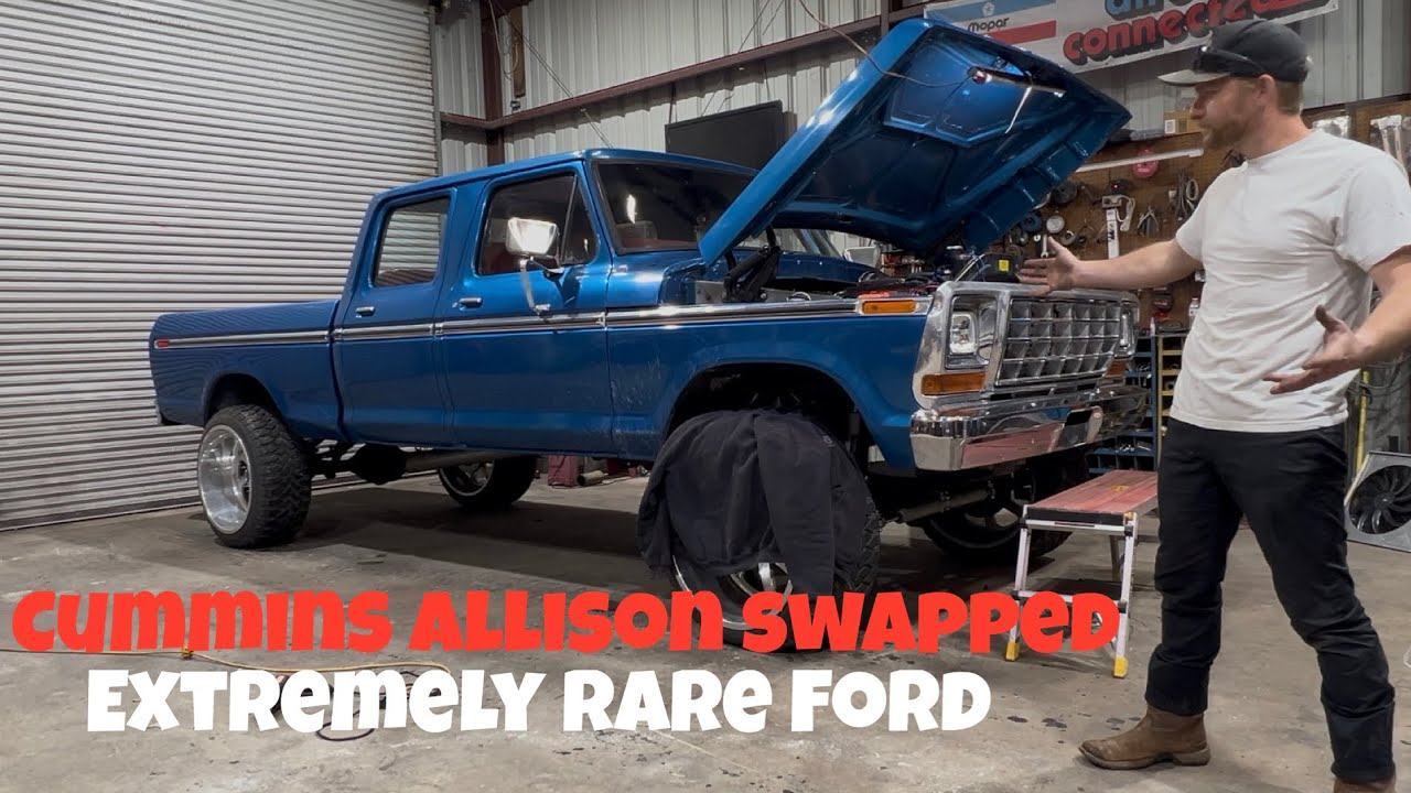 Saving a RARE Ford! Parked for years… no one could figure out why!?! FUMMINS