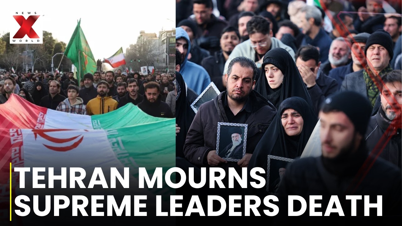 Tehran Mourns Khamenei's Death As Trump Warns Iran Of Force | NewsX World