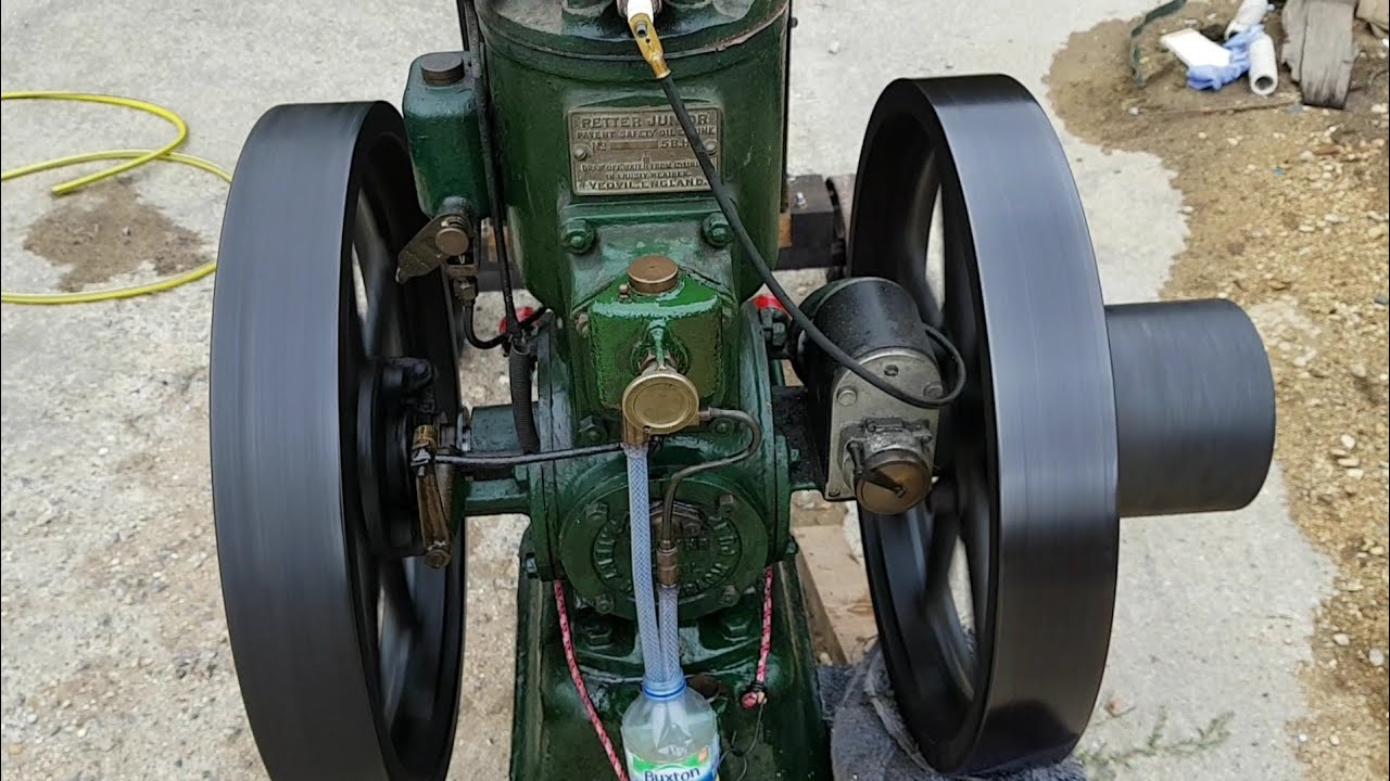 Petter M 2 stroke Victory 1919 5HP vintage stationary engine