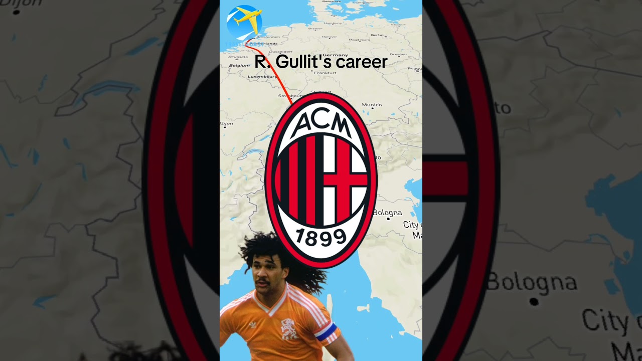 Ruud Gullit's career🇳🇱
