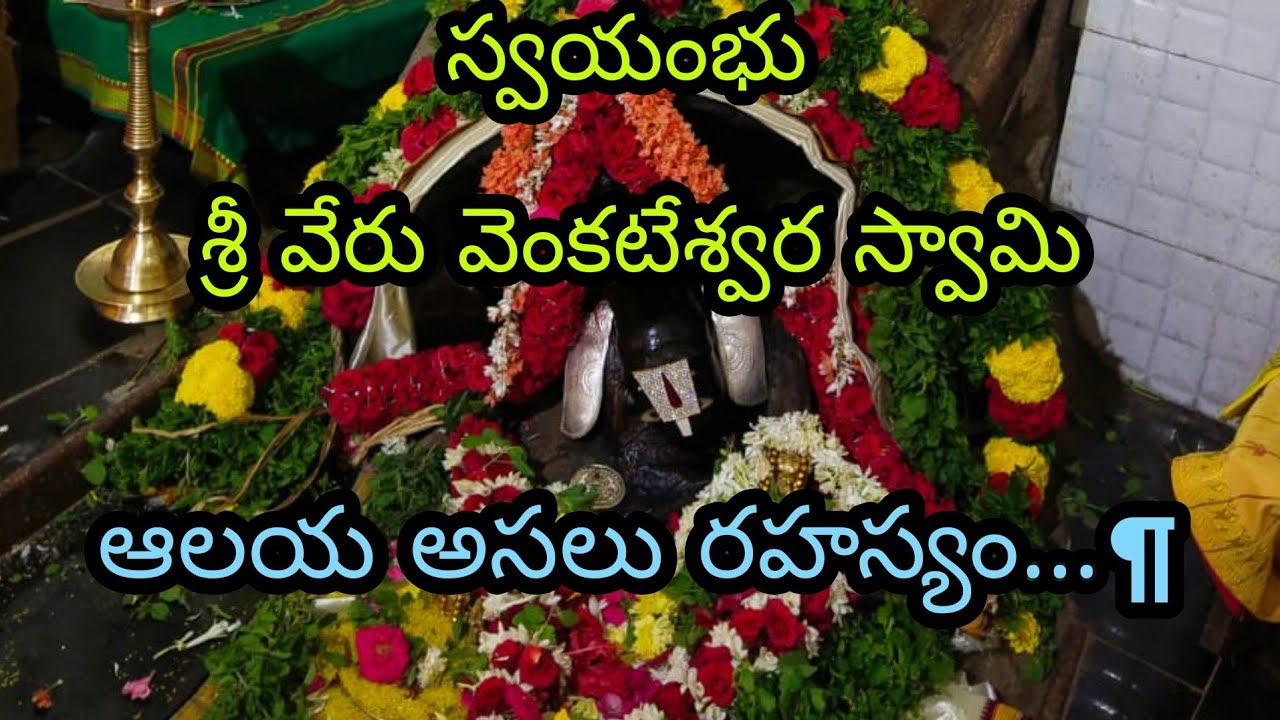 స్వయంభు శ్రీ వేరు వెంకటేశ్వర స్వామి  || Sri Veru Venkateswara Swamy || Karedu || Ulavapadu ||Sobhana