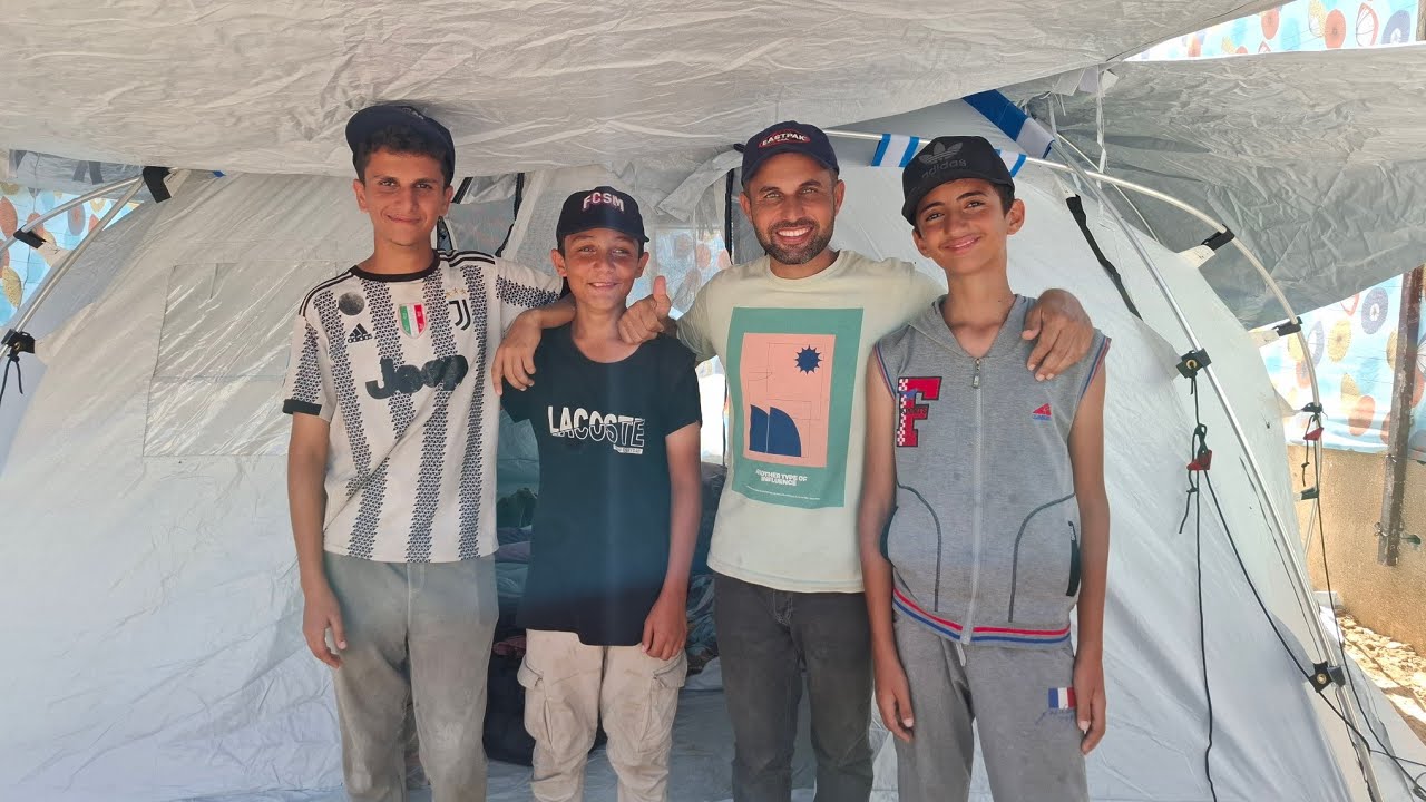 ركبنا خيمه للغوالي  ⛺️❤️🇵🇸
