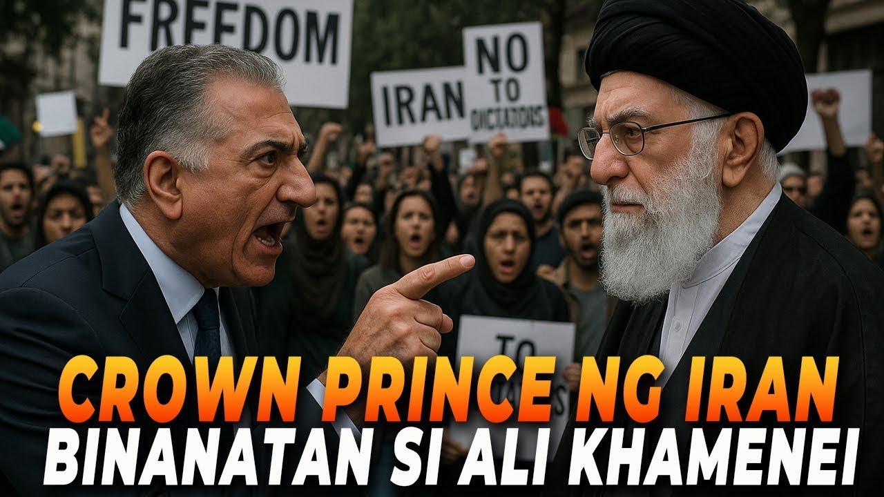 🔴 CROWN PRINCE ng IRAN binanatan si ALI KHAMENEI | Jevara PH