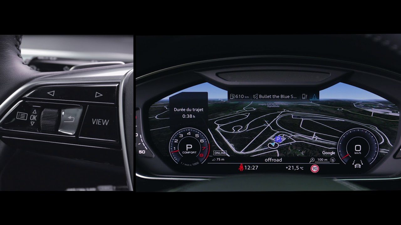 Technologie Audi virtual cockpit - Astuce myAudi