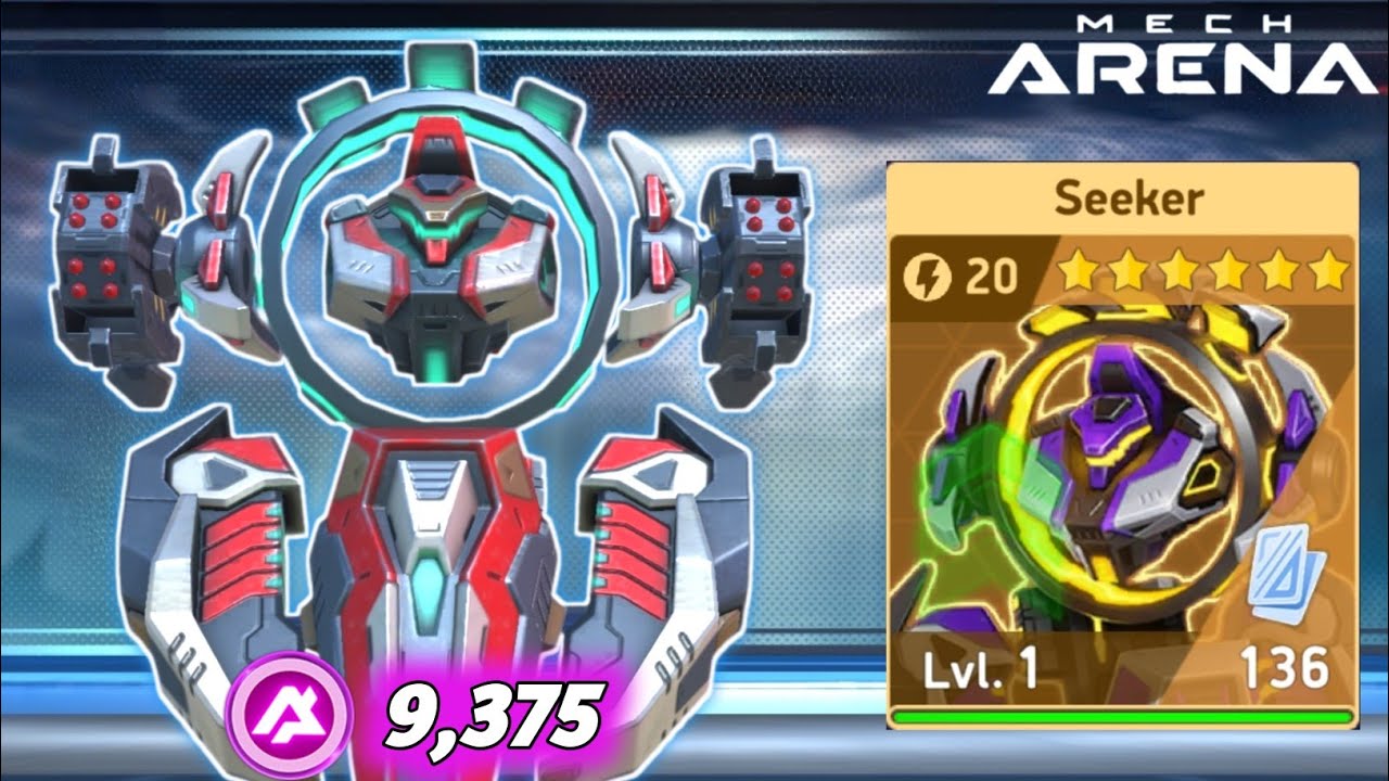 Finally It's Seeker Time - Seeker with Storm Rack 10 Gameplay - Mech Arena 