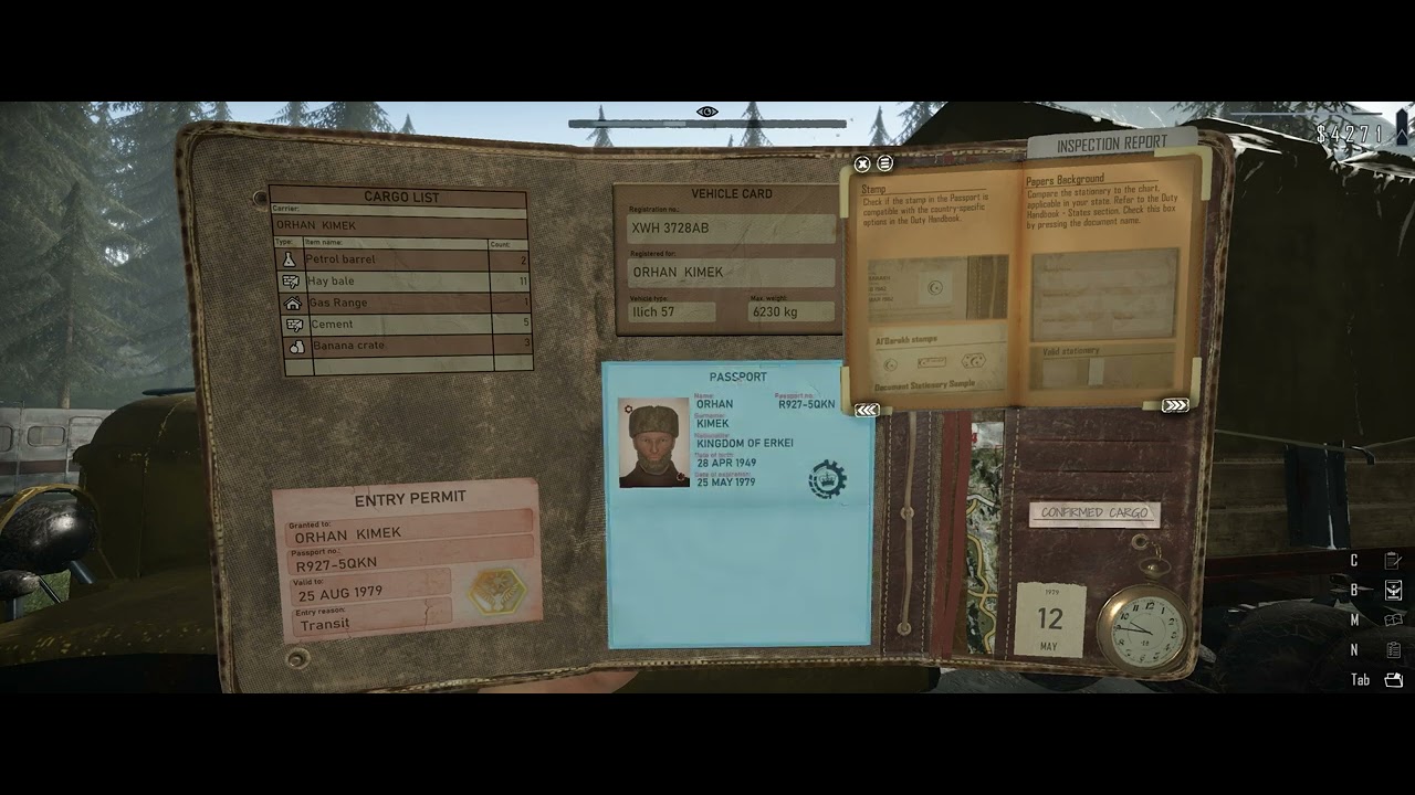 Contraband Police - Forged document check not working