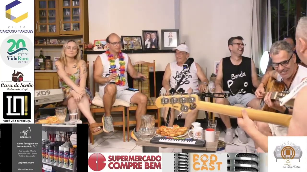 Mamãe eu Quero!!! A Pedro Bó trouxe muita música de Carnaval para o A Sala é Nossa!!!