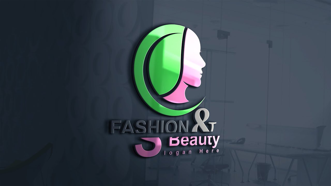 Logo Design Photoshop Tutorial - Fashion & Beauty Design