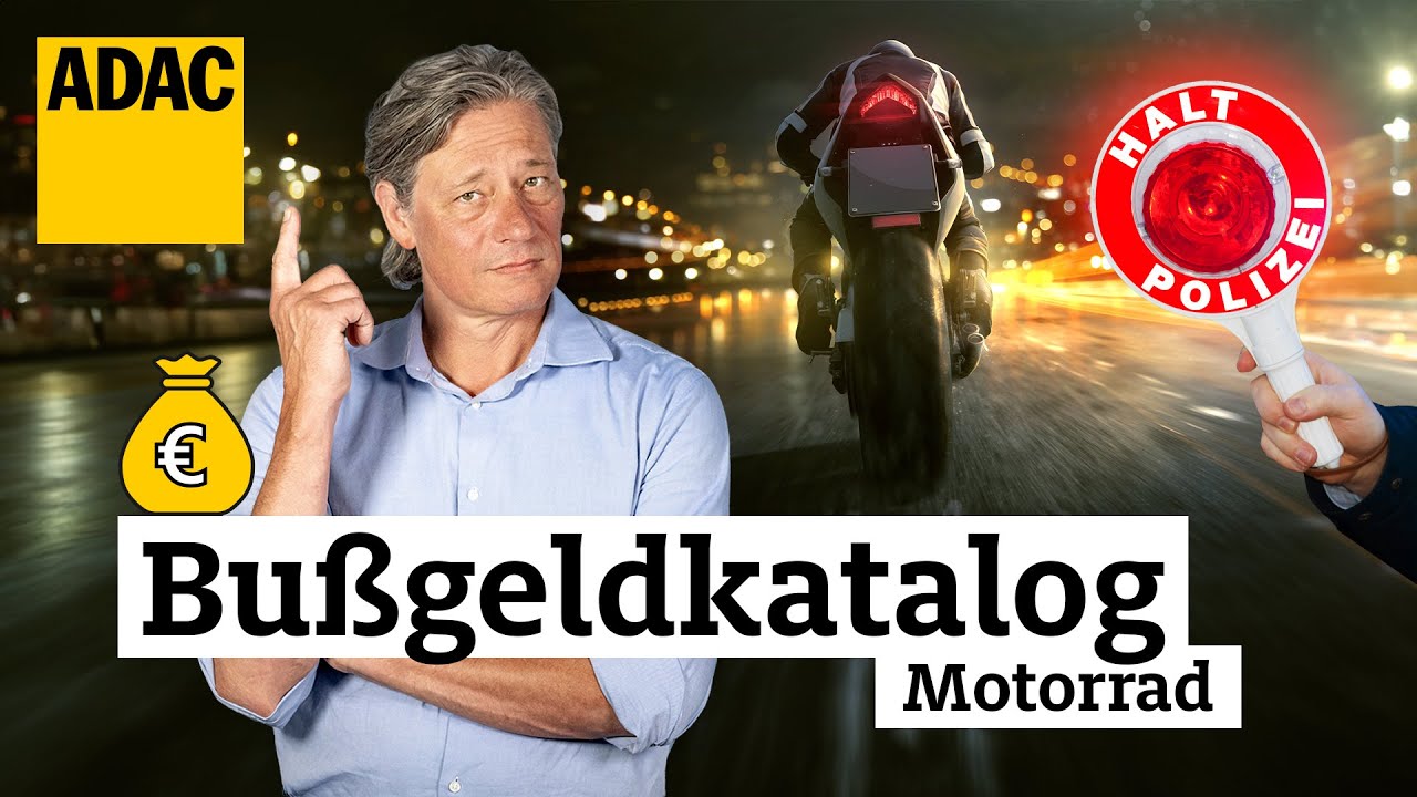 Was ist beim Motorrad fahren verboten? | ADAC | Recht? Logisch!