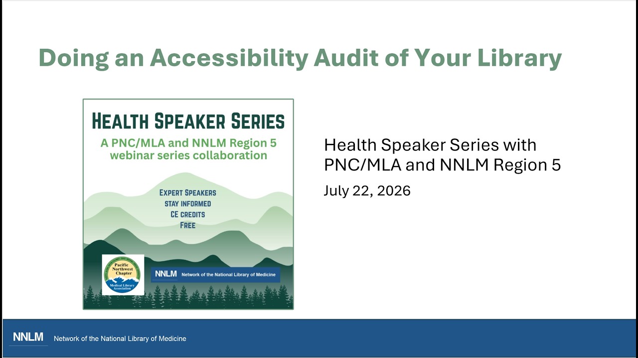 Doing an Accessibility Audit of Your Library