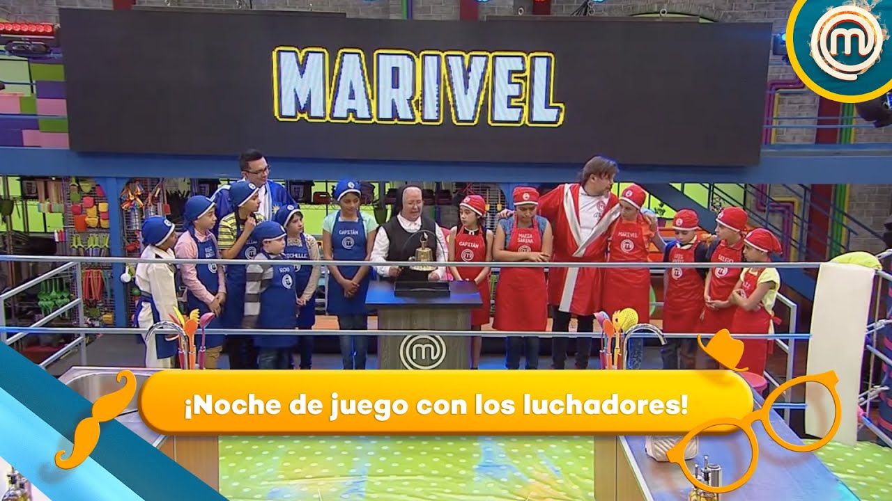 Programa 5:  ¡Noche de juego con los luchadores!  | MasterChef Junior 2017