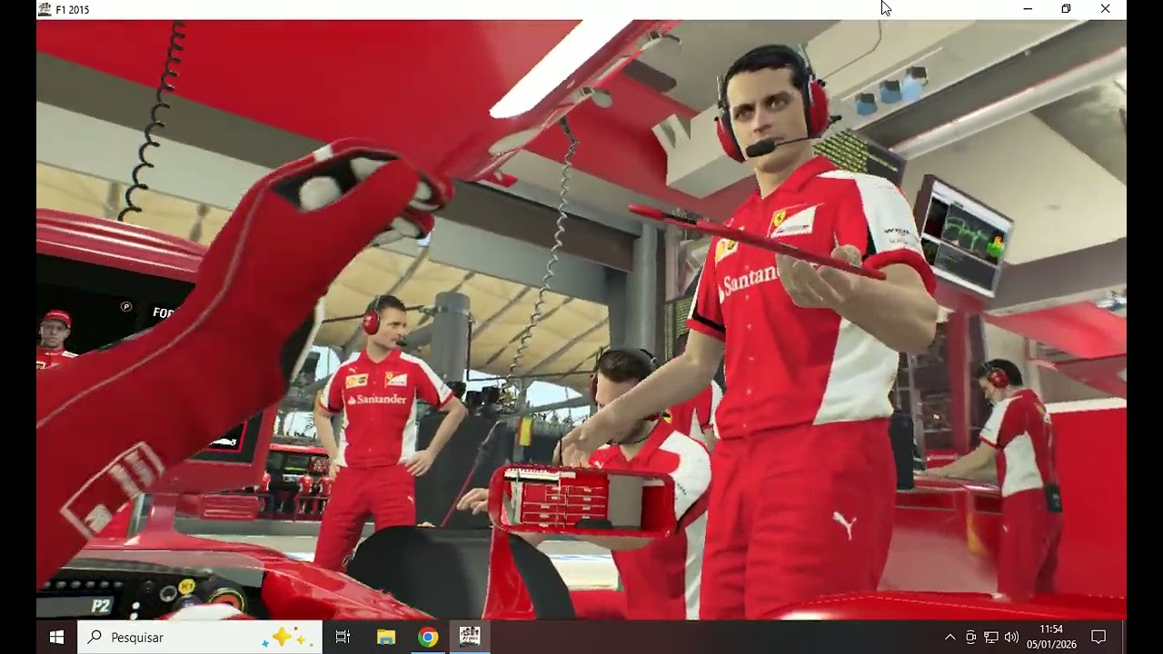 F1 2015 Sone Poulter Escuderia Ferrari GP Malasia