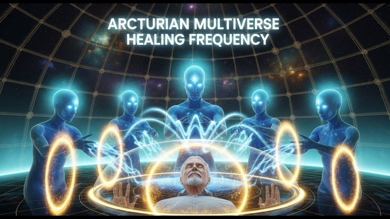 Arcturian Med Bed Therapy | Aura Cleansing, DNA Repair & Soul Awakening Sleep, Deep Rest