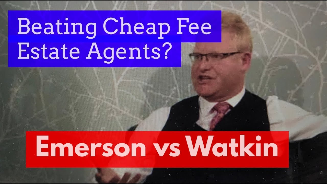 How do Estate agents beat cheap fee agents?