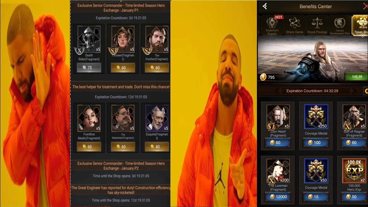 TOKEN SHOP MIGHT BE DYING - Rise of Empires ICE&FIRE