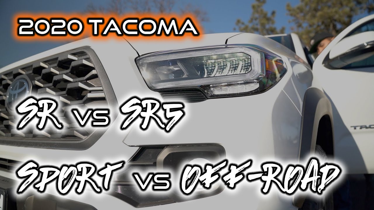 2020 Toyota Tacoma Review! SR vs SR5 vs TRD Sport vs TRD Off-Road
