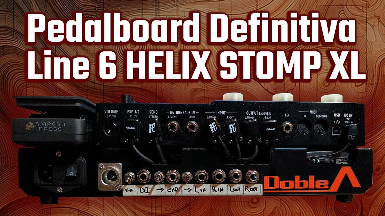 Создание ULTIMATE PEDALBOARD для LINE 6 HELIX STOMP XL с DOUBLE A