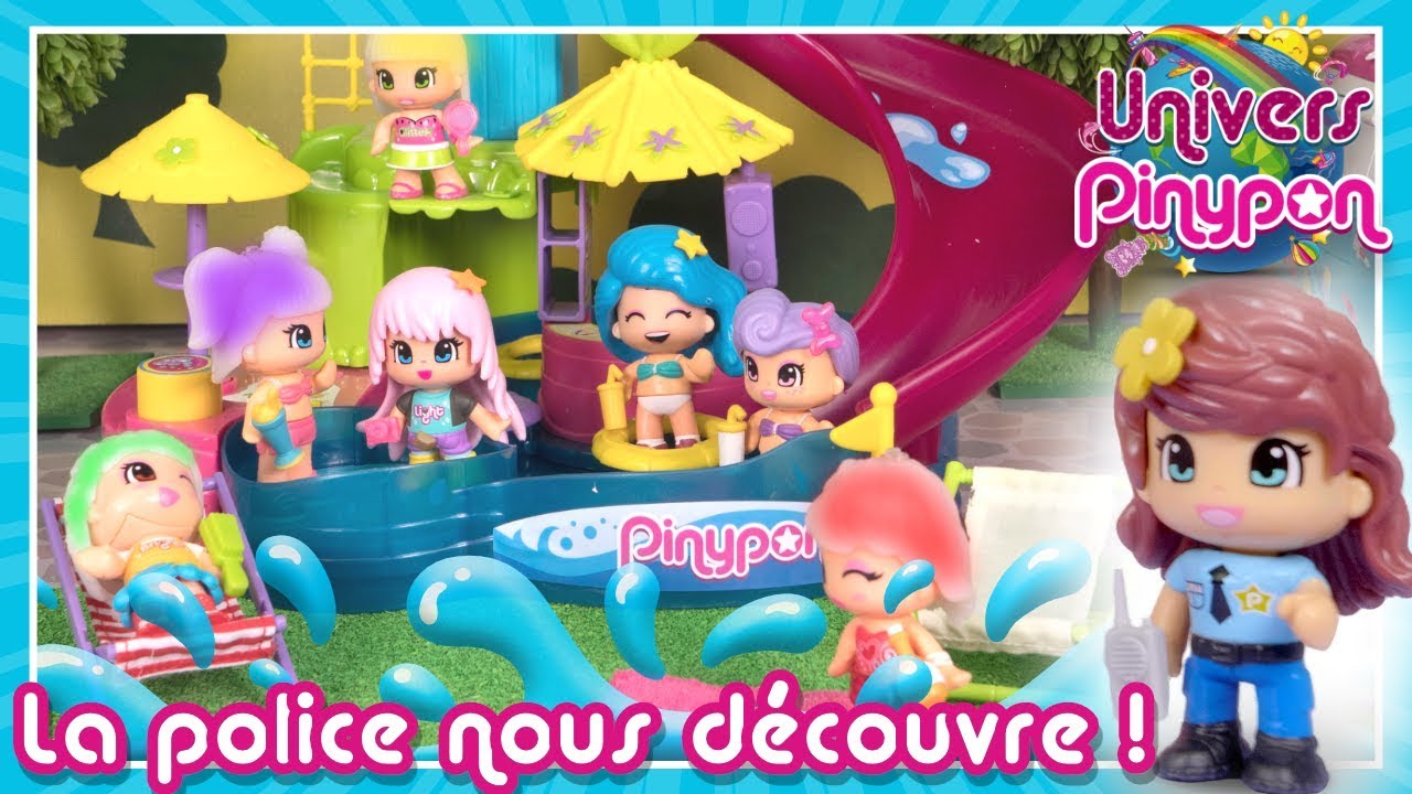 SOIRÉE PISCINE avec les Pinypon TRENDY! 💧👩🏻 Les TRENDY et les MAGIC COLOR organisent une FÊTE