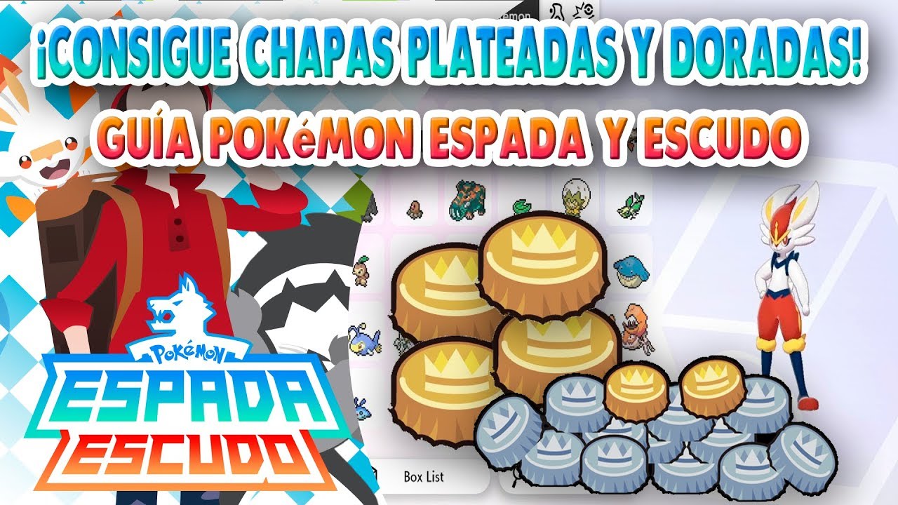 COMO CONSEGUIR LAS CHAPAS DORADAS Y PLATEADAS Y LA FUNCION JUEZ | Guía Pokémon Espada y Escudo