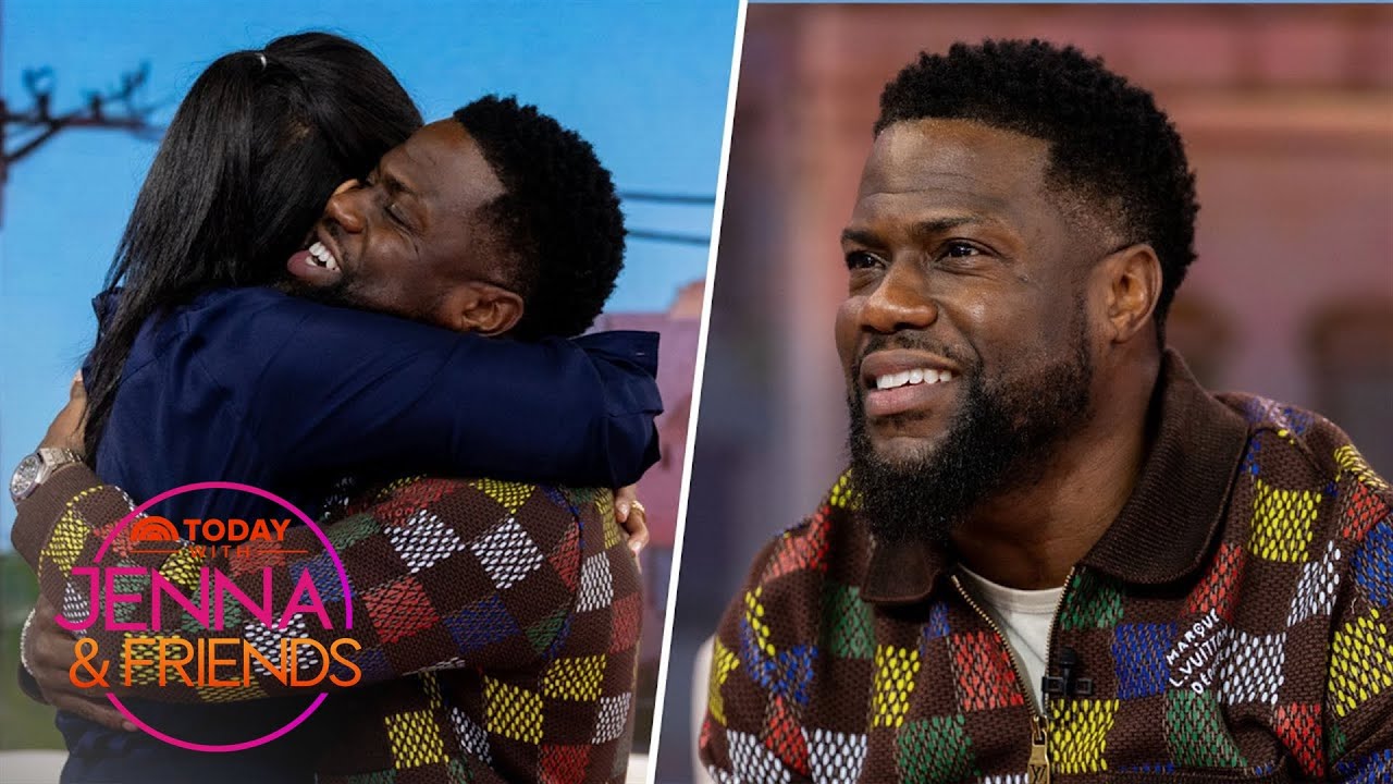 Kevin Hart shocks Regina Hall with surprise TODAY appearance