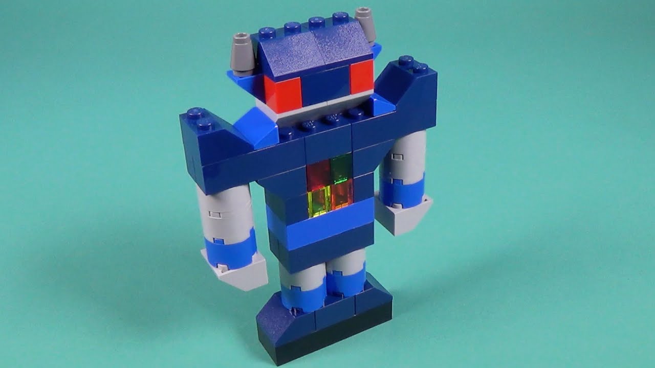 Lego Robot Building Instructions - Lego Classic 10693 "How To"