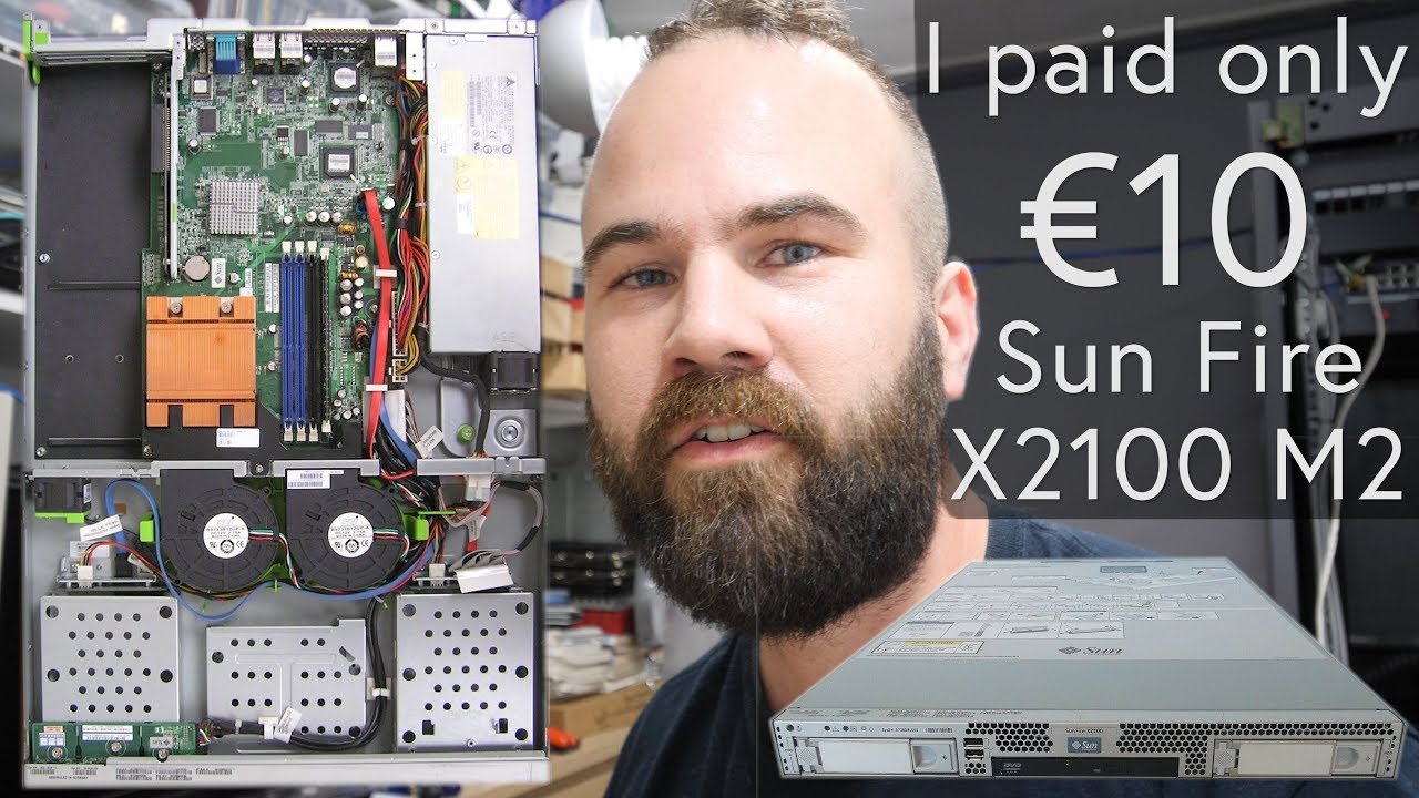 Sun Fire X2100 M2, первый сервер Sun в моей домашней лаборатории
