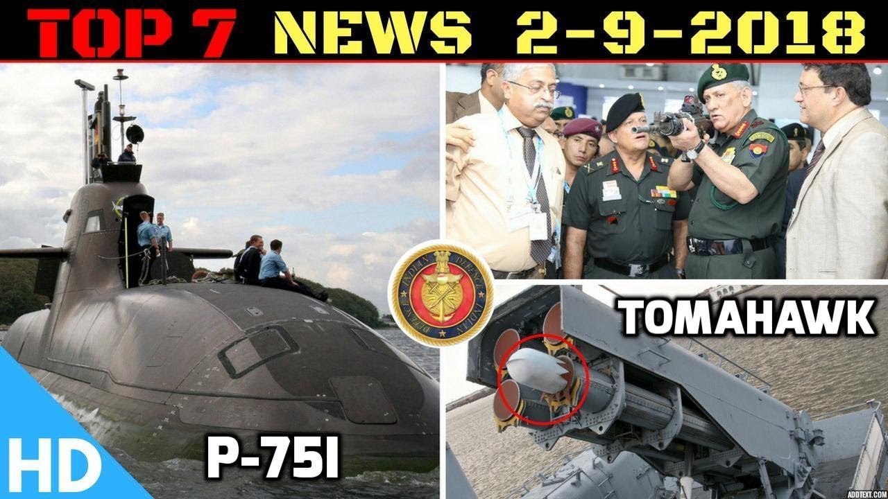 Indian Defence Updates : Project P-75I Shortlisted,Tomahawk for Indian Navy,6.5 Lakh Rifles Army