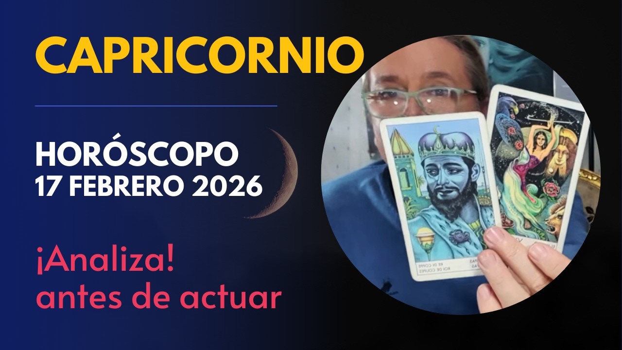 ♑️ #Capricornio: ¡Analiza! antes de actuar