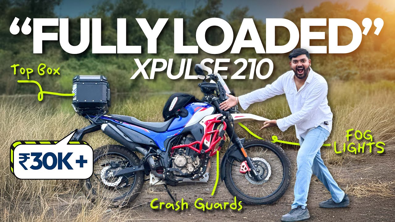 Everything I’ve Installed on My XPulse 210 | Accessories Worth ₹30K+ 💸