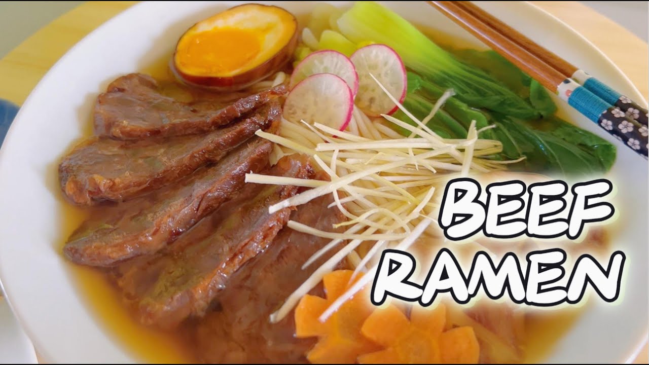 【Ramen】Ramen di manzo & Beef Ramen 家庭版牛肉拉麵