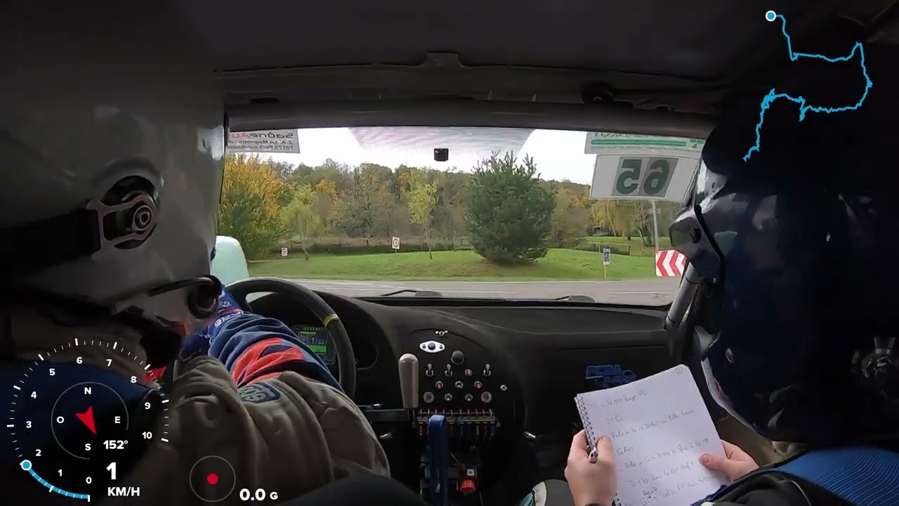 Rallye Haute Saône 2025 ES2 4ième temps MOREL/LAMBERT