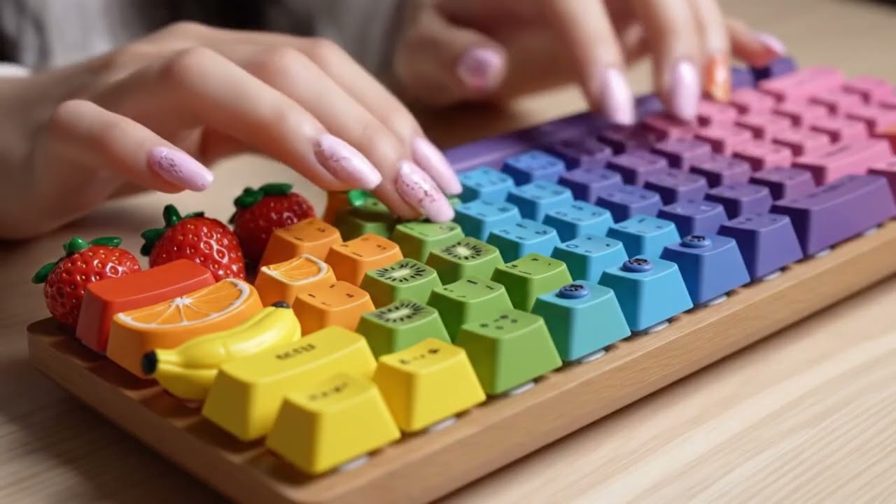 Keyboard Clicking ASMR | Satisfying Typing Sounds for Relaxing & Tingles