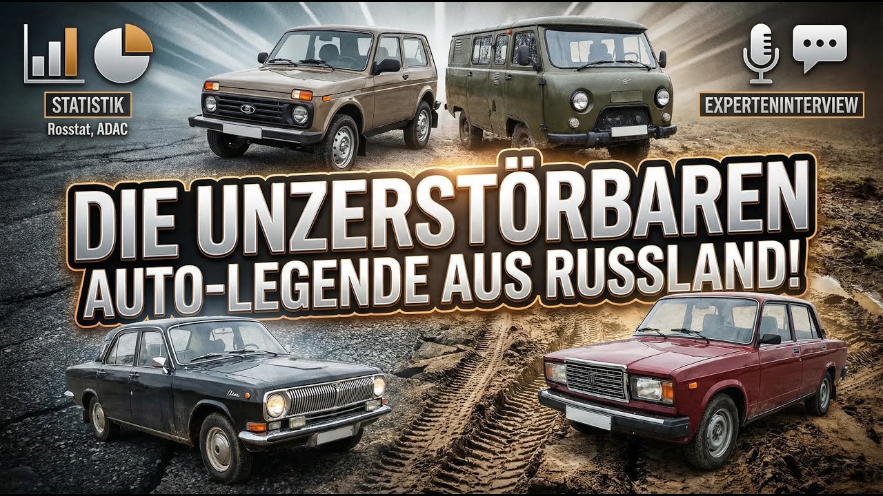 🚗💥 DIE UNZERSTÖRBAREN AUTO-LEGENDE AUS RUSSLAND! – Diese Autos FAHREN EWIG!