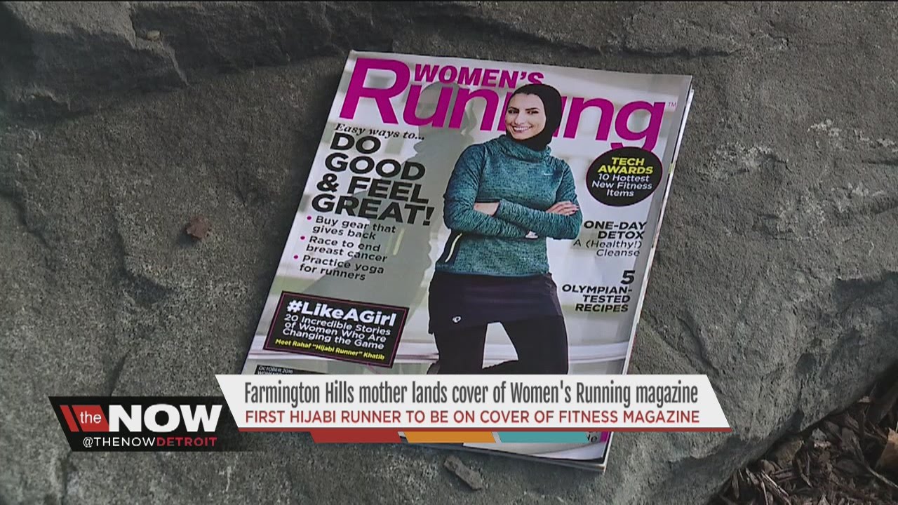 Local woman first hijabi runner featured on national fitness magazine
