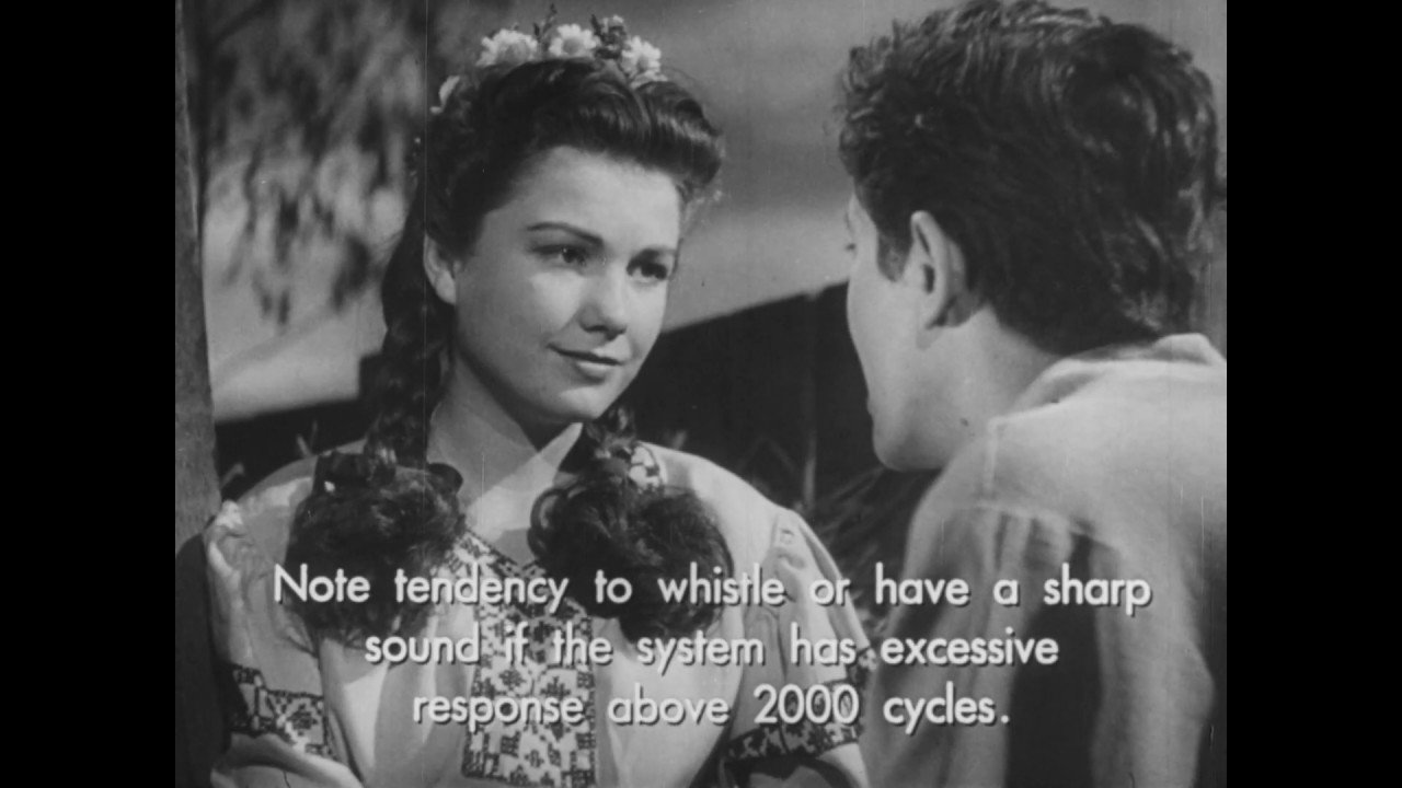 SMPTE Motion Picture Sound Test Film (1948) [FTD-0003]