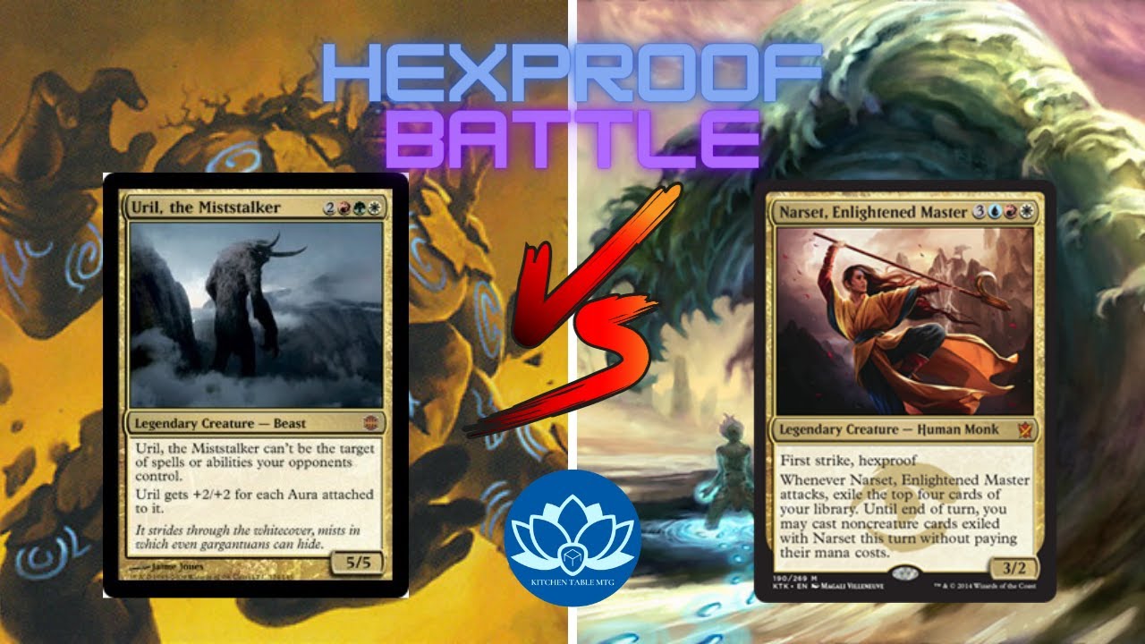 Uril vs Narset Game 1 | EDH | MTG | Duel Commander