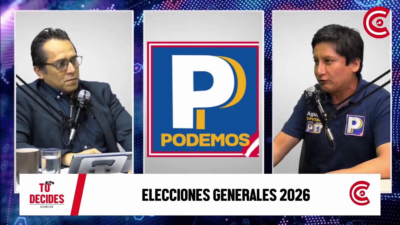 TÚ DECIDES - ELECCIONES GENERALES 2026