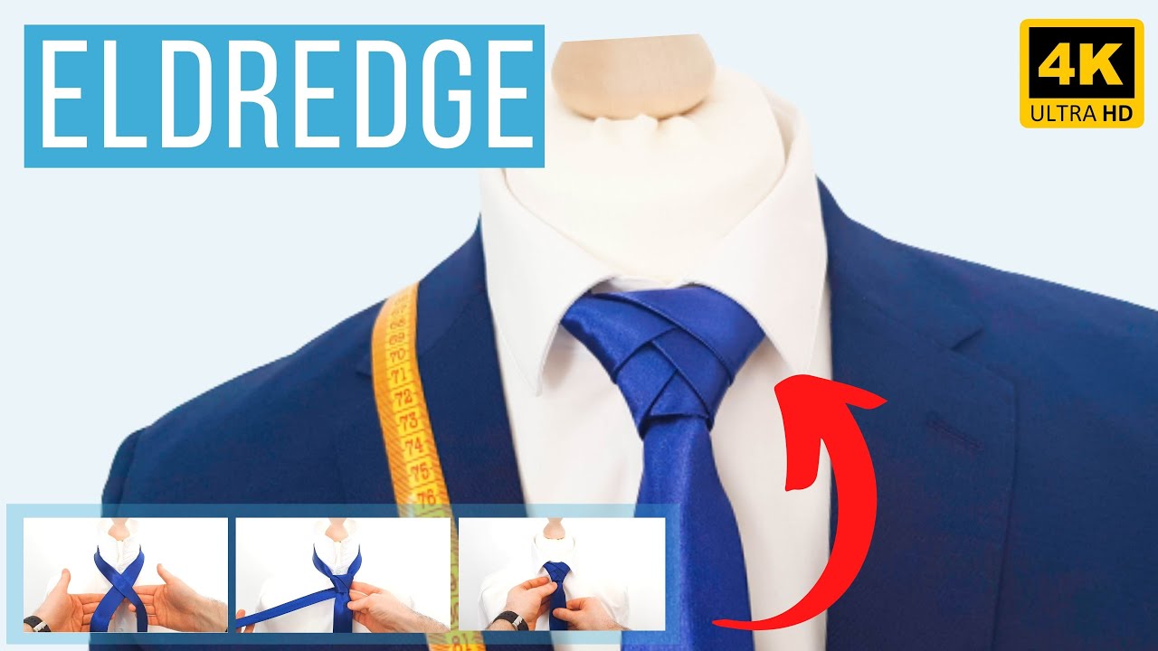 Comment nouer une cravate ? Faire un n&oelig;ud de cravate l'ELDREDGE - #noeuddecravate 8