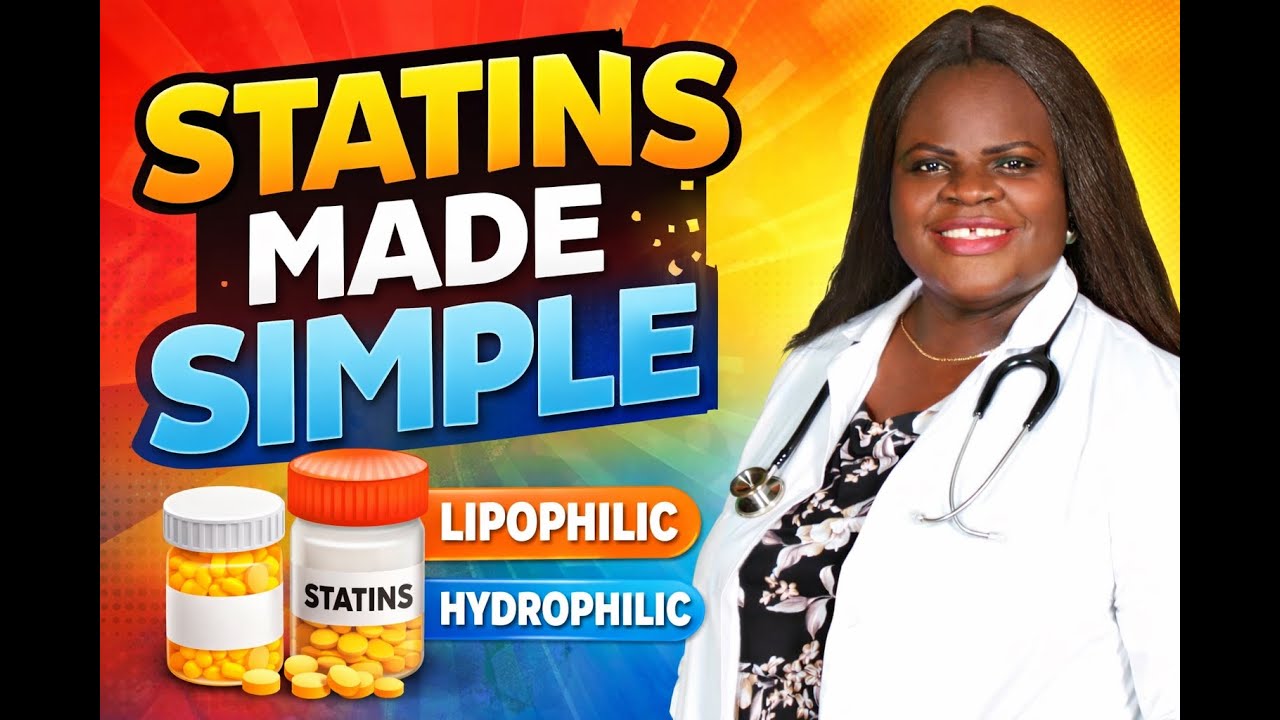Simple breakdown of statin medications