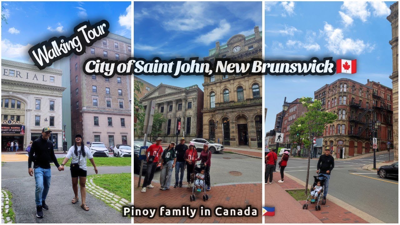 Saint John, New Brunswick 🇨🇦 (Walking Tour)