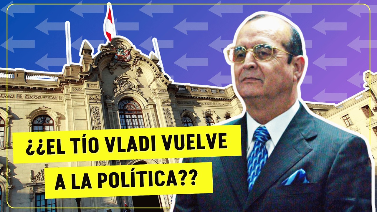 VLADIMIRO MONTESINOS se inscribe a un PARTIDO. ¿Va a ser CANDIDATO en 2026? - #LaContra