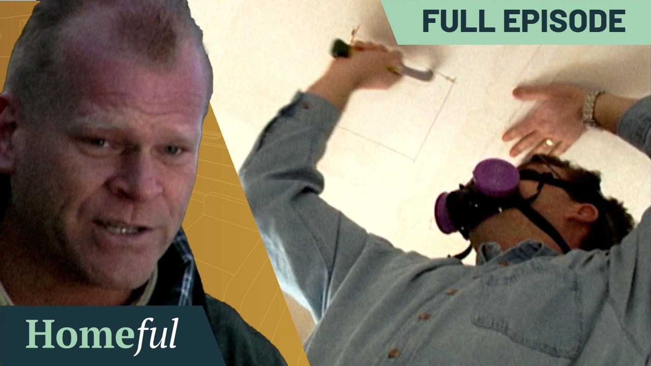 Mike Eliminates Black Mould and Asbestos for Sick Family | Holmes on Homes 409