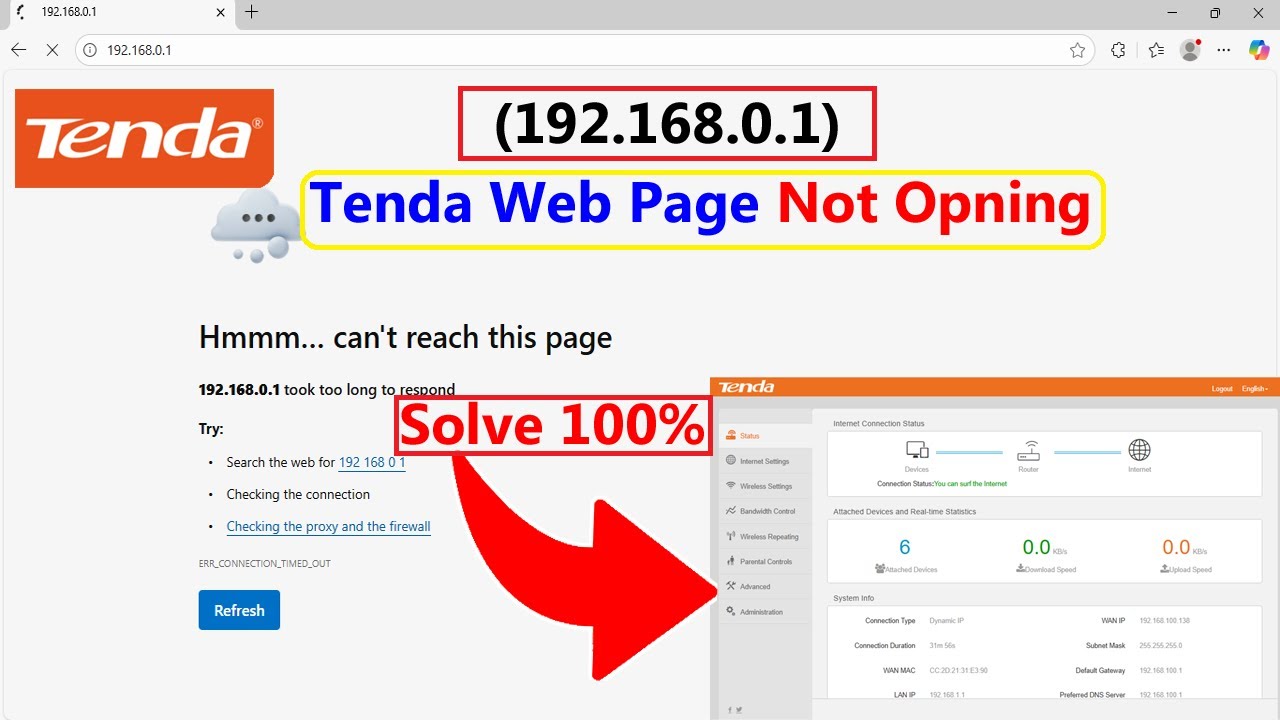 Tenda Login Problem || Tenda Router Not Login || Tenda Website Login || Pak A1 Mechanic
